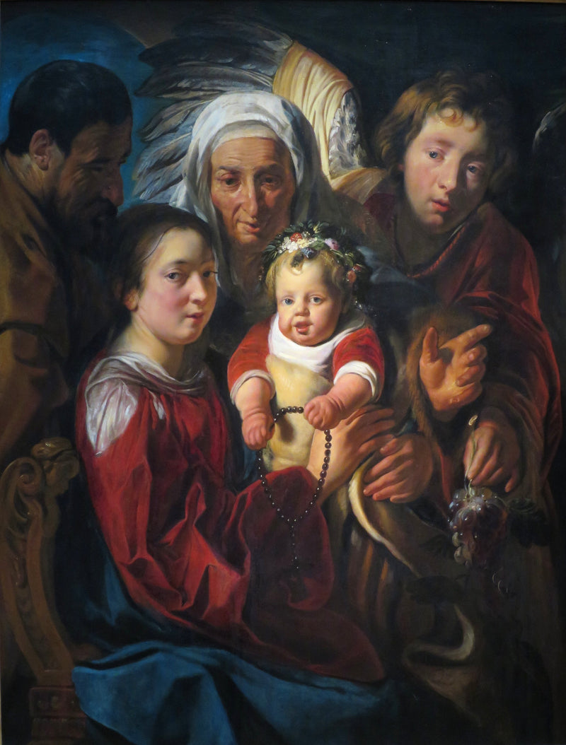 La Sainte Famille - Jacob Jordaens
