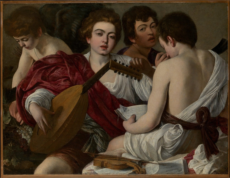 Les Musiciens - Le Caravage