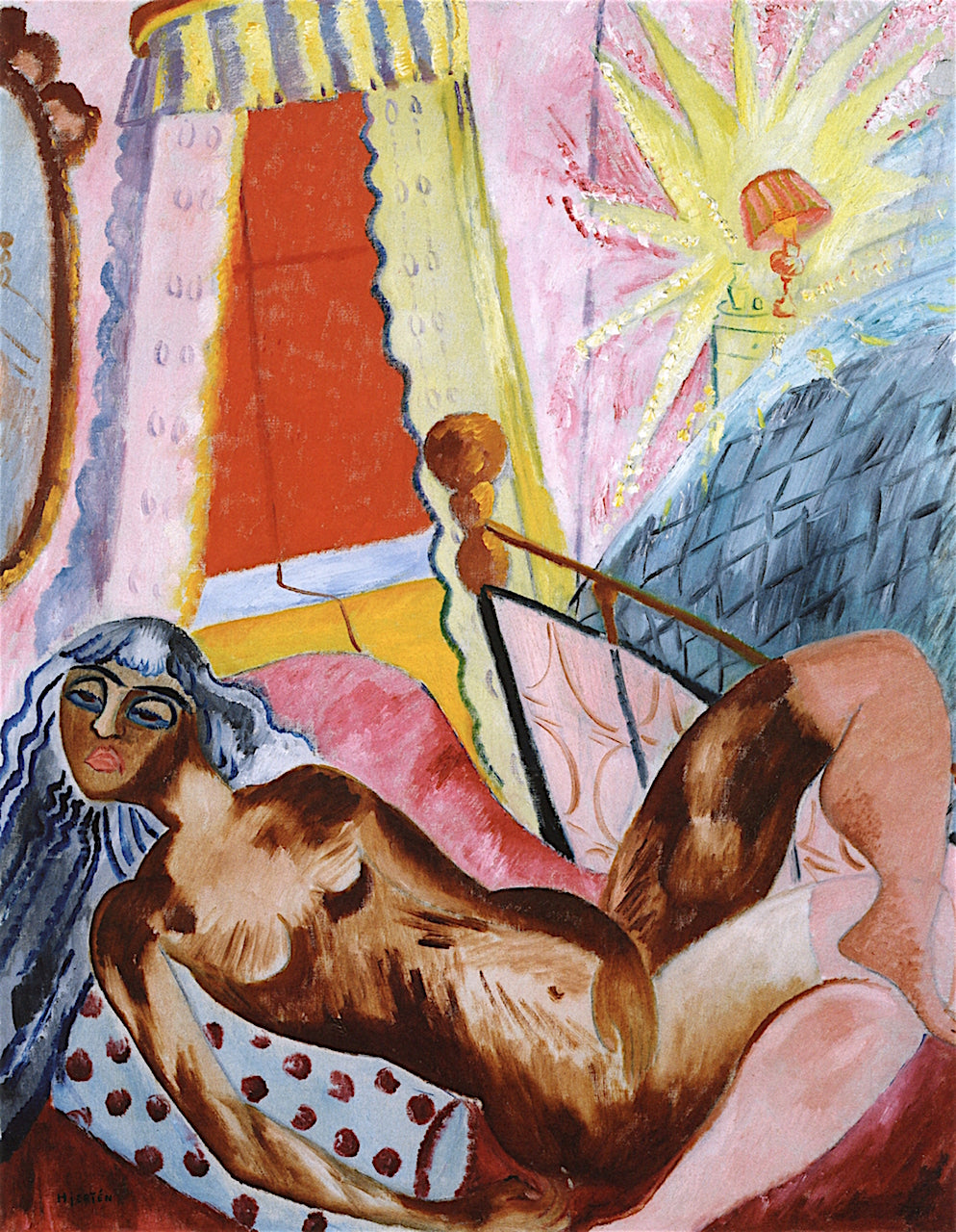 Le Store rouge, Sigrid Hjertén, 1916