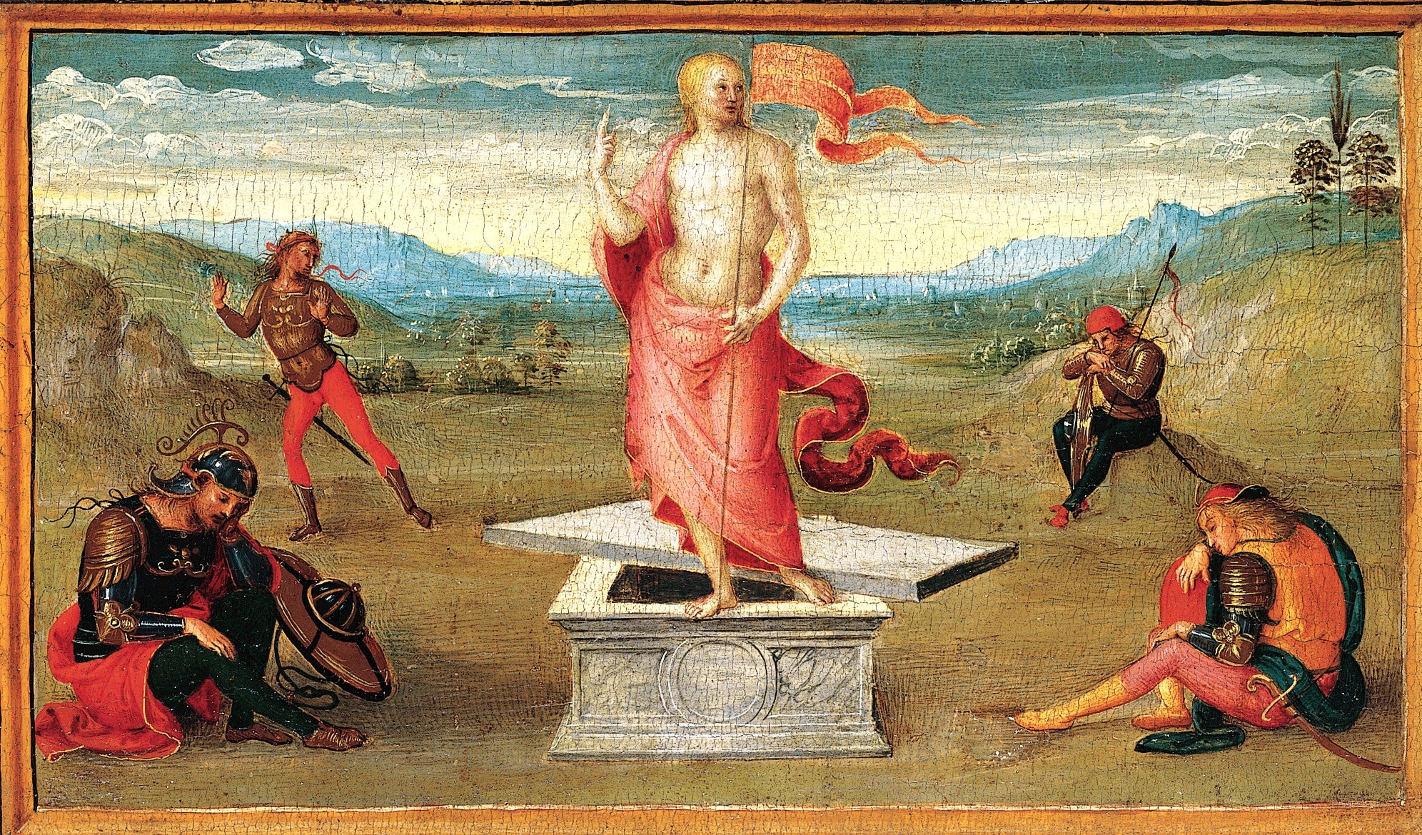 La Résurrection - Pietro Perugino