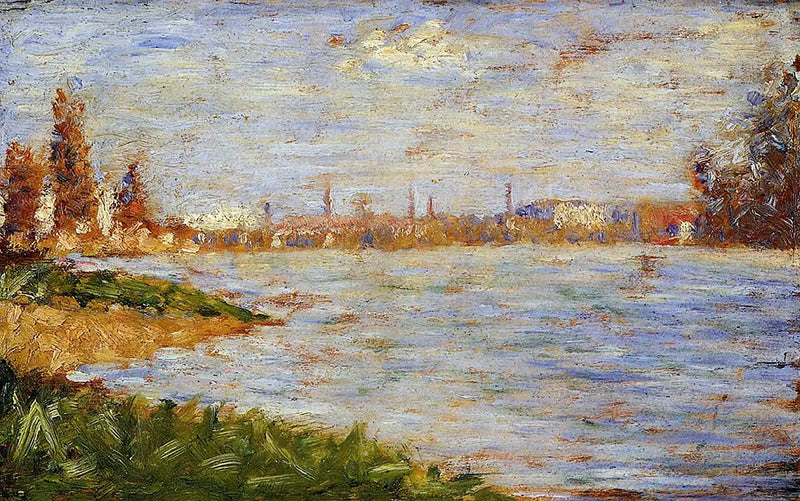 Les berges - Georges Seurat
