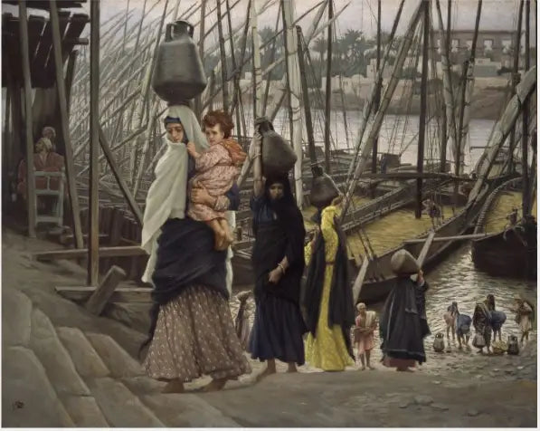 Le séjour en Égypte - James Tissot - Alpha Reproduction