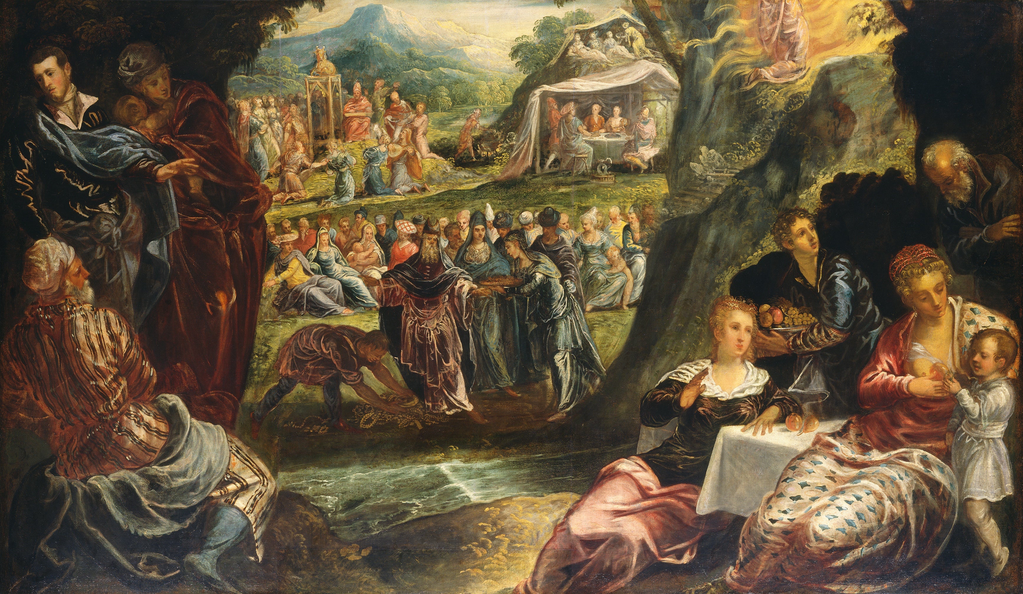 L'adoration du Veau d'Or - Jacopo Tintoretto