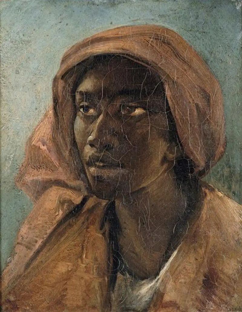 Portrait de jeune métisse - Théodore Géricault