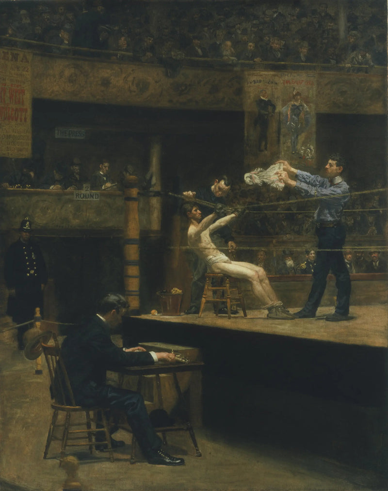 Entre les rounds - Thomas Eakins