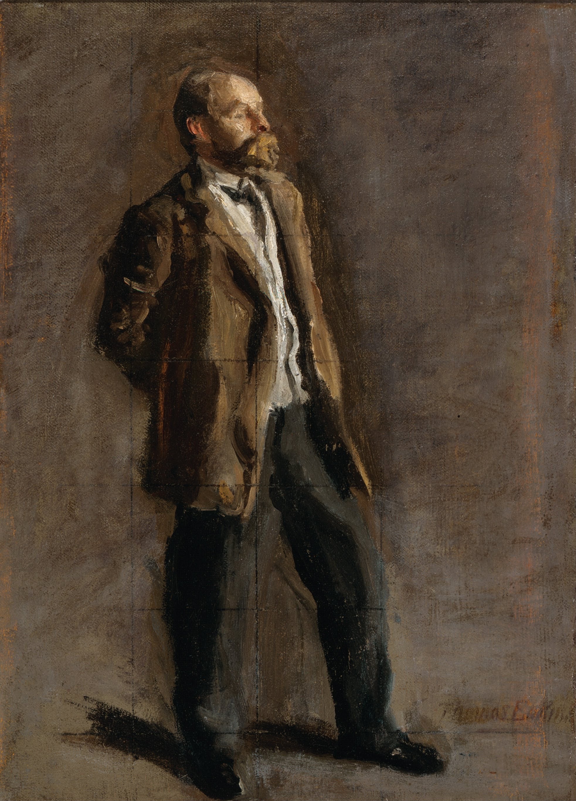 Étude pour le portrait de John McClure Hamilton - Thomas Eakins