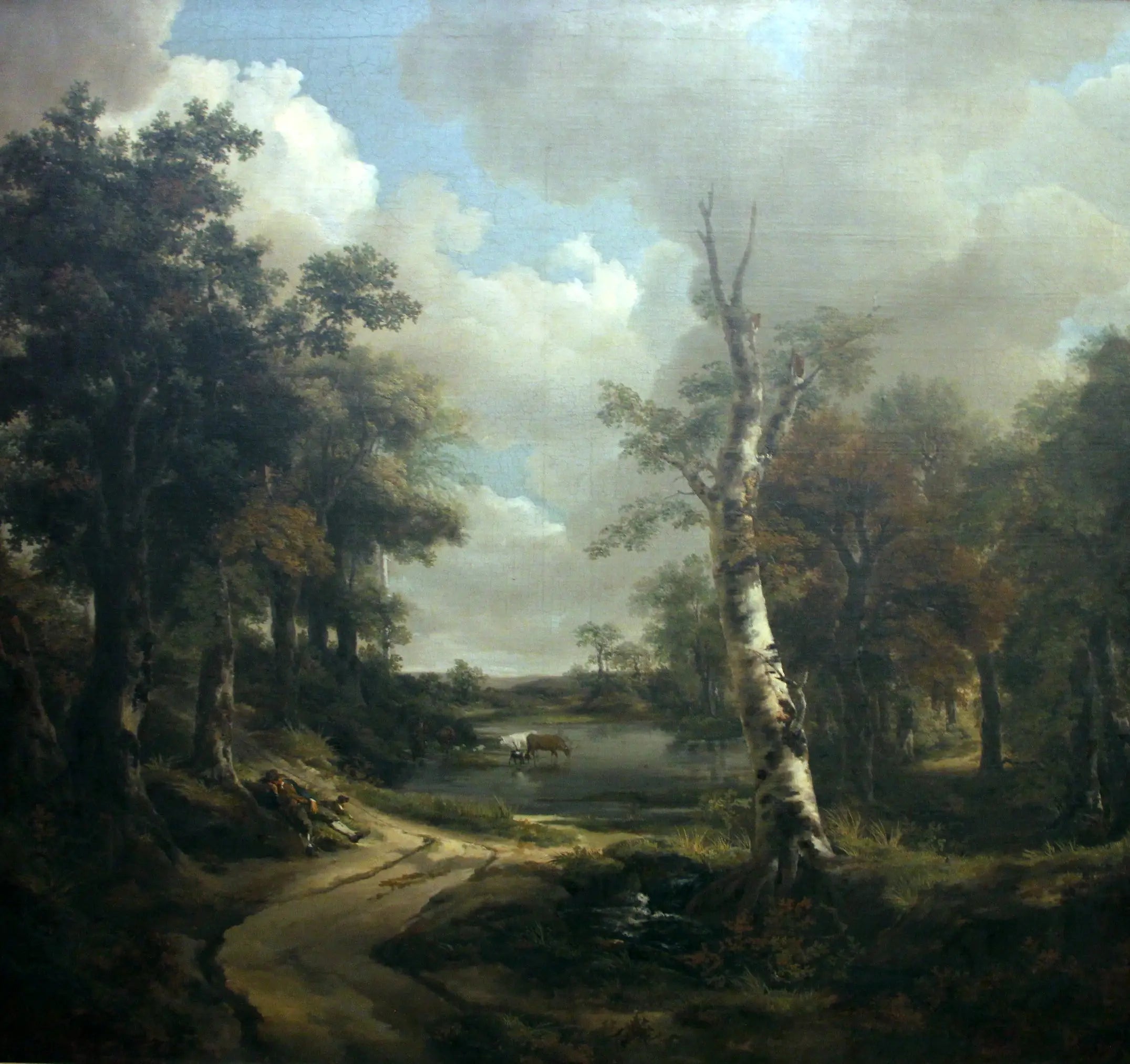 Parc Drinkstone (bois de Cornard ?) - Thomas Gainsborough - Alpha Reproduction