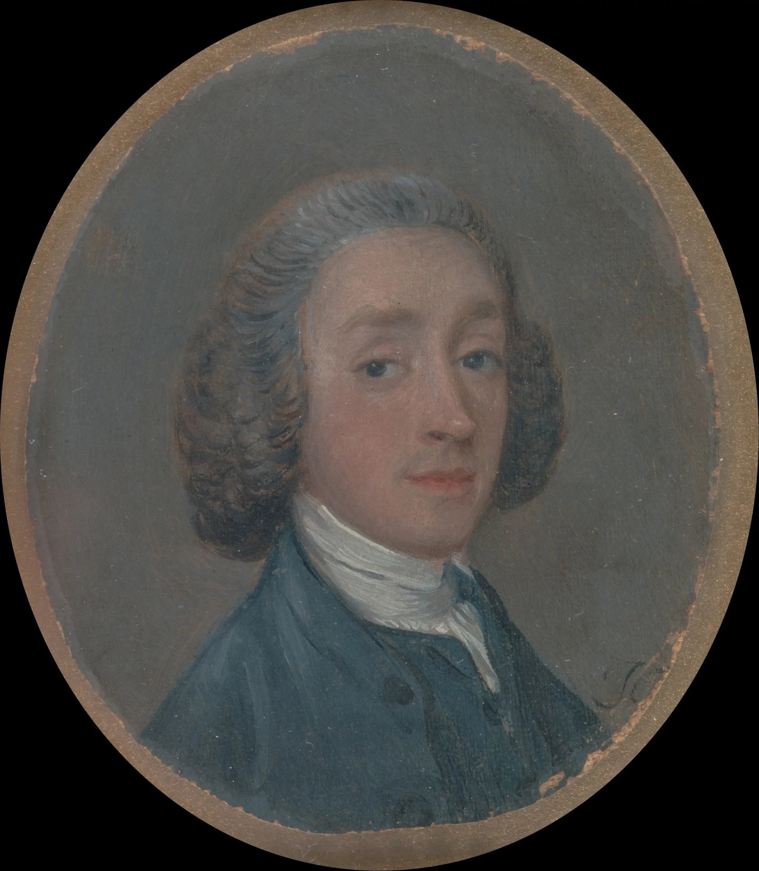 Portrait d’un jeune homme aux cheveux poudrés - Thomas Gainsborough - Alpha Reproduction
