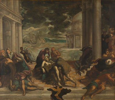 L'enlèvement du corps de saint Marc par les chrétiens - Jacopo Tintoretto