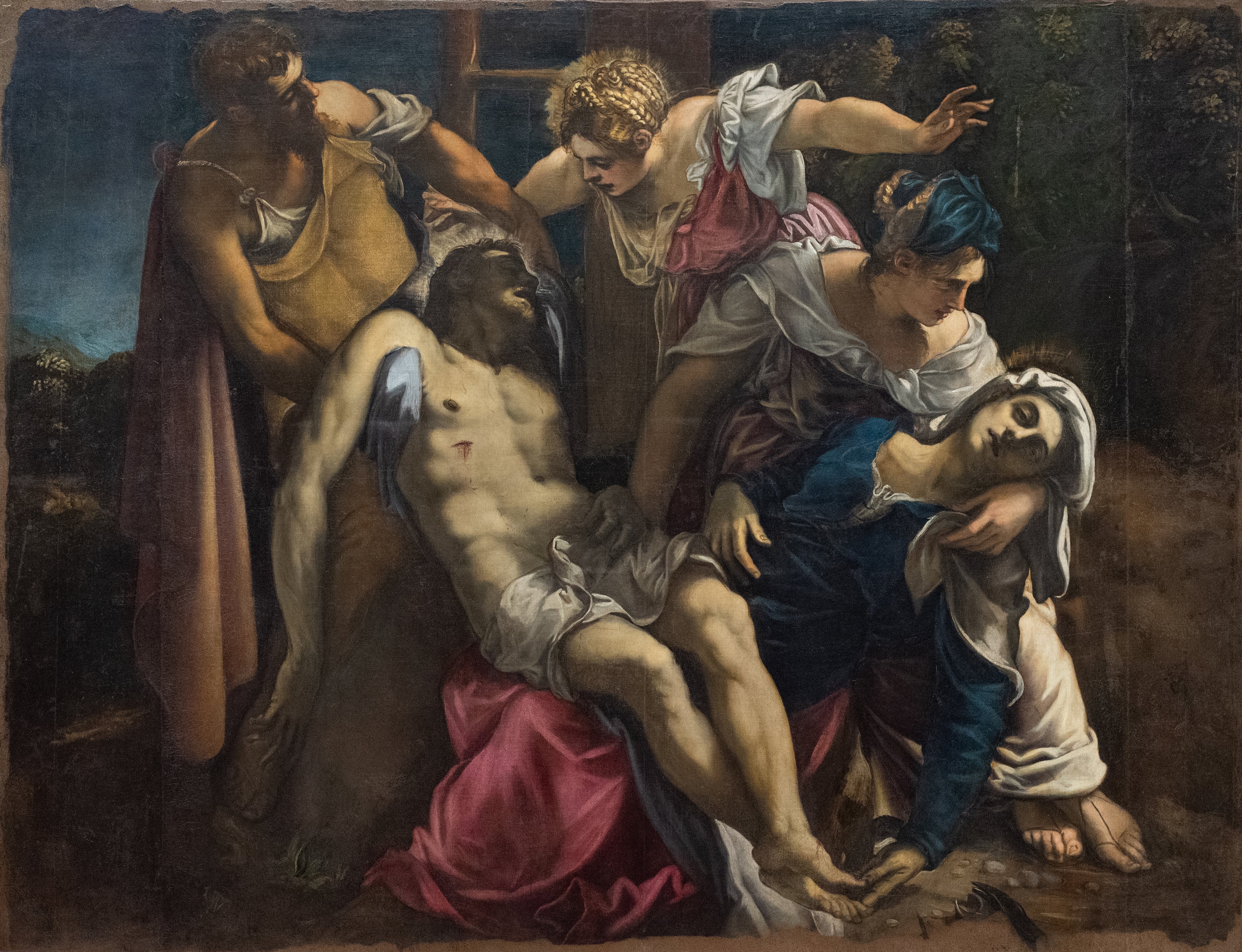 Lamentation sur le Christ mort - Jacopo Tintoretto