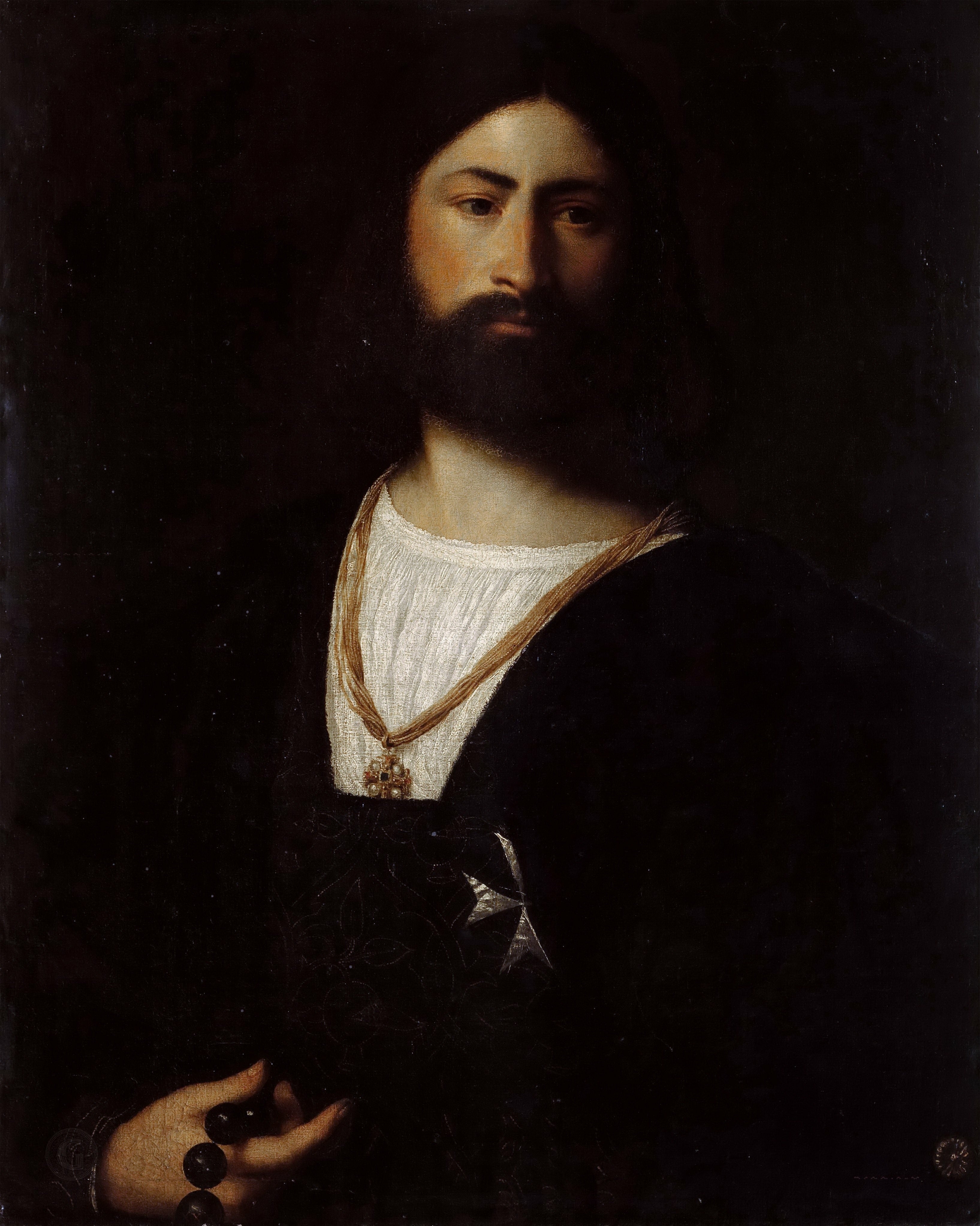 Portrait d'un chevalier de Malte - Titian