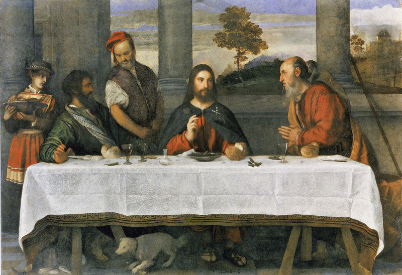 Le Souper à Emmaüs - Titian