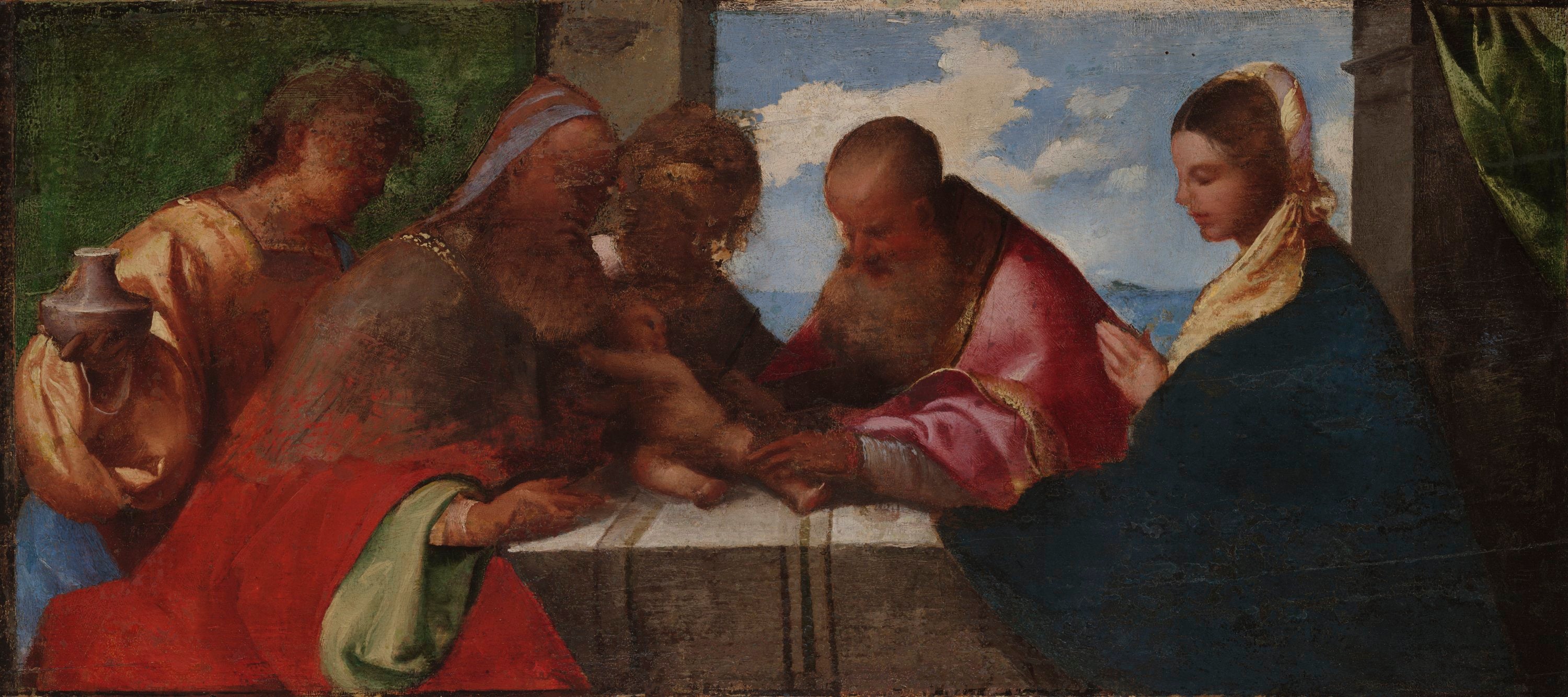 La circoncision du Christ - Titian