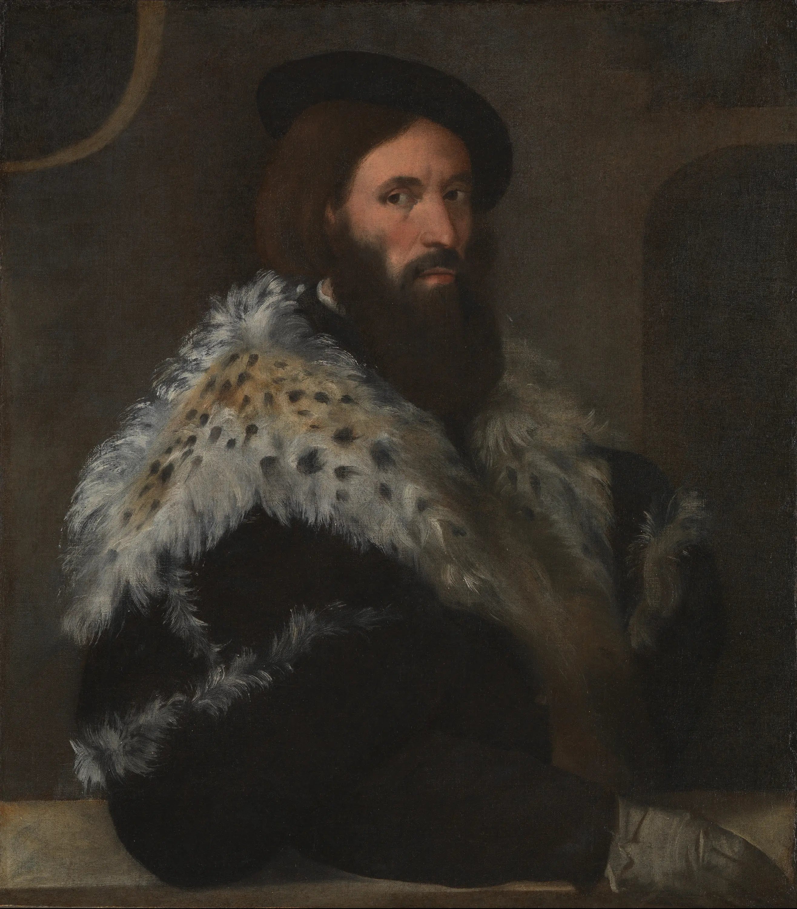 Portrait de Girolamo Fracastoro - Titian - Alpha Reproduction