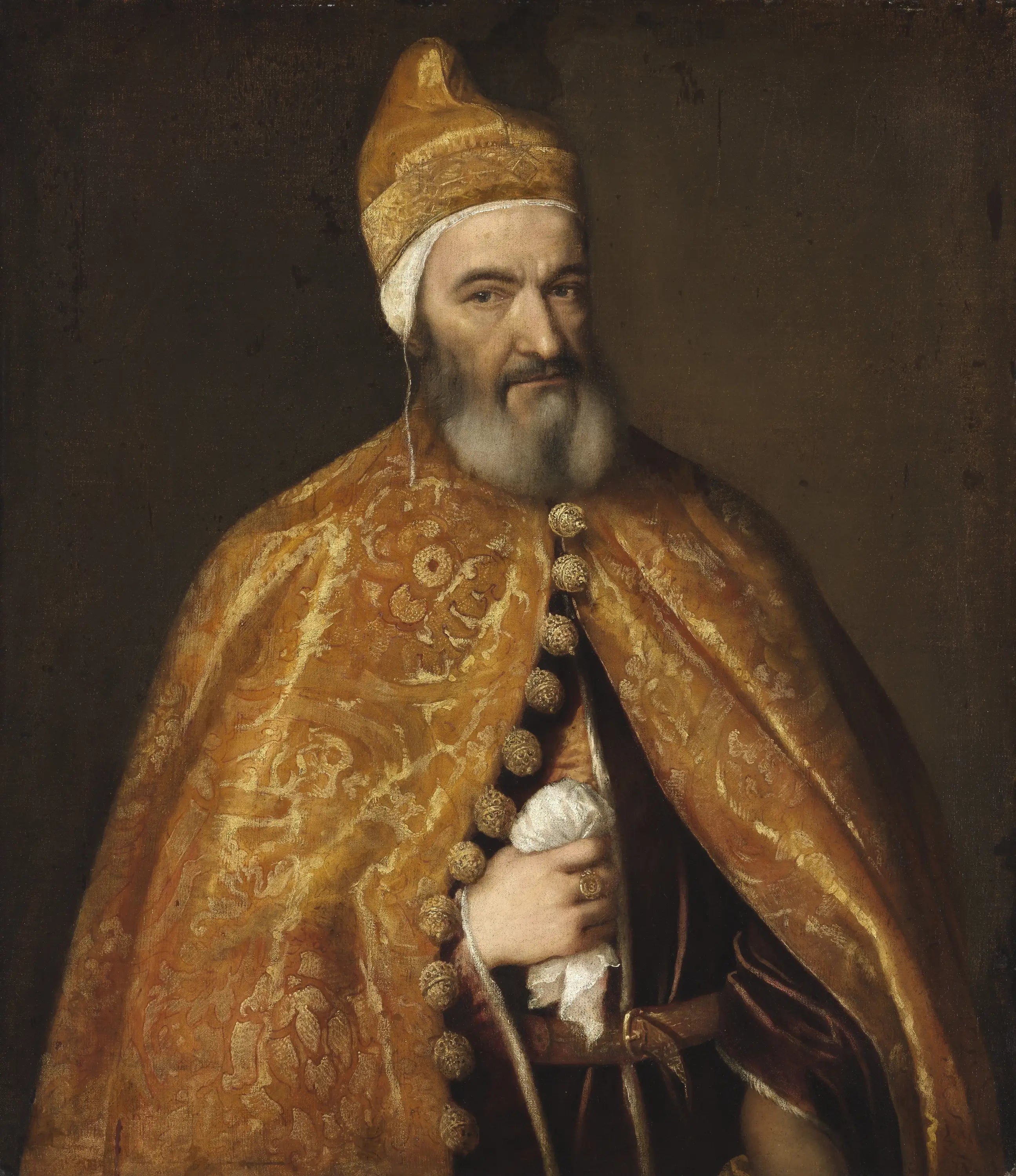 Portrait de Marcantonio Trevisan Doge de Venise - Titian - Alpha Reproduction