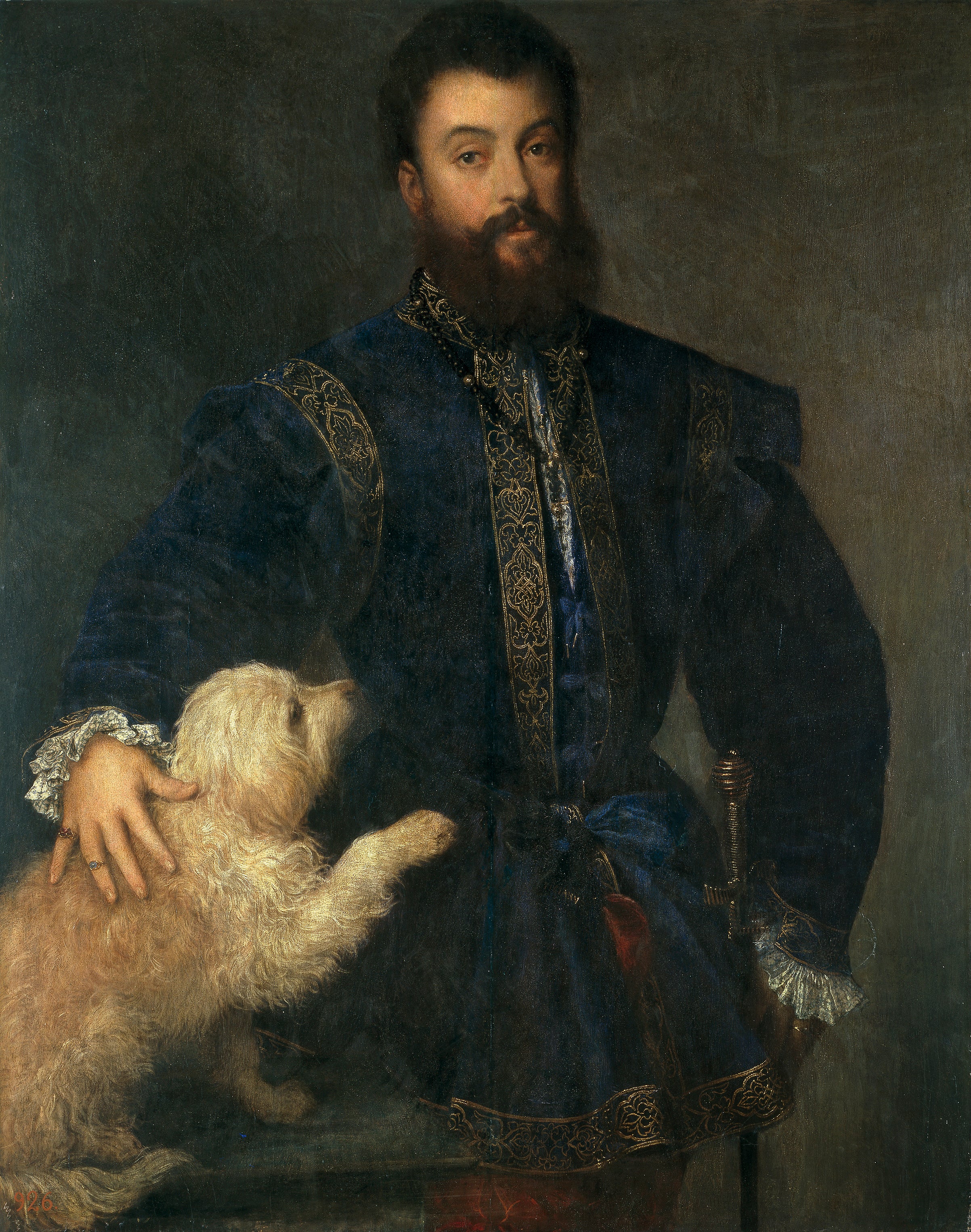 Portrait de Frédéric II Gonzague - Titian