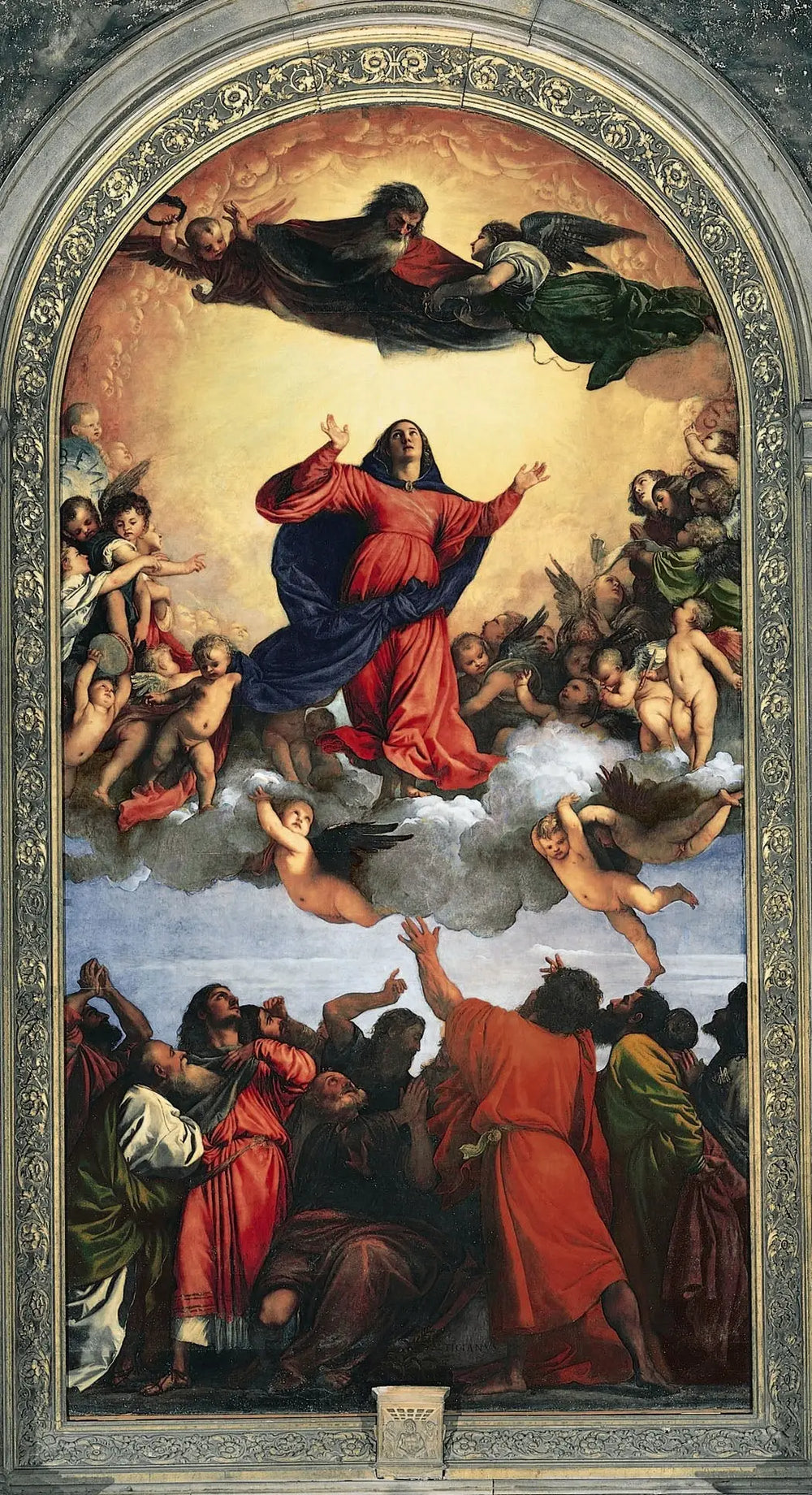 L’Assomption de la Vierge - Titian - Alpha Reproduction