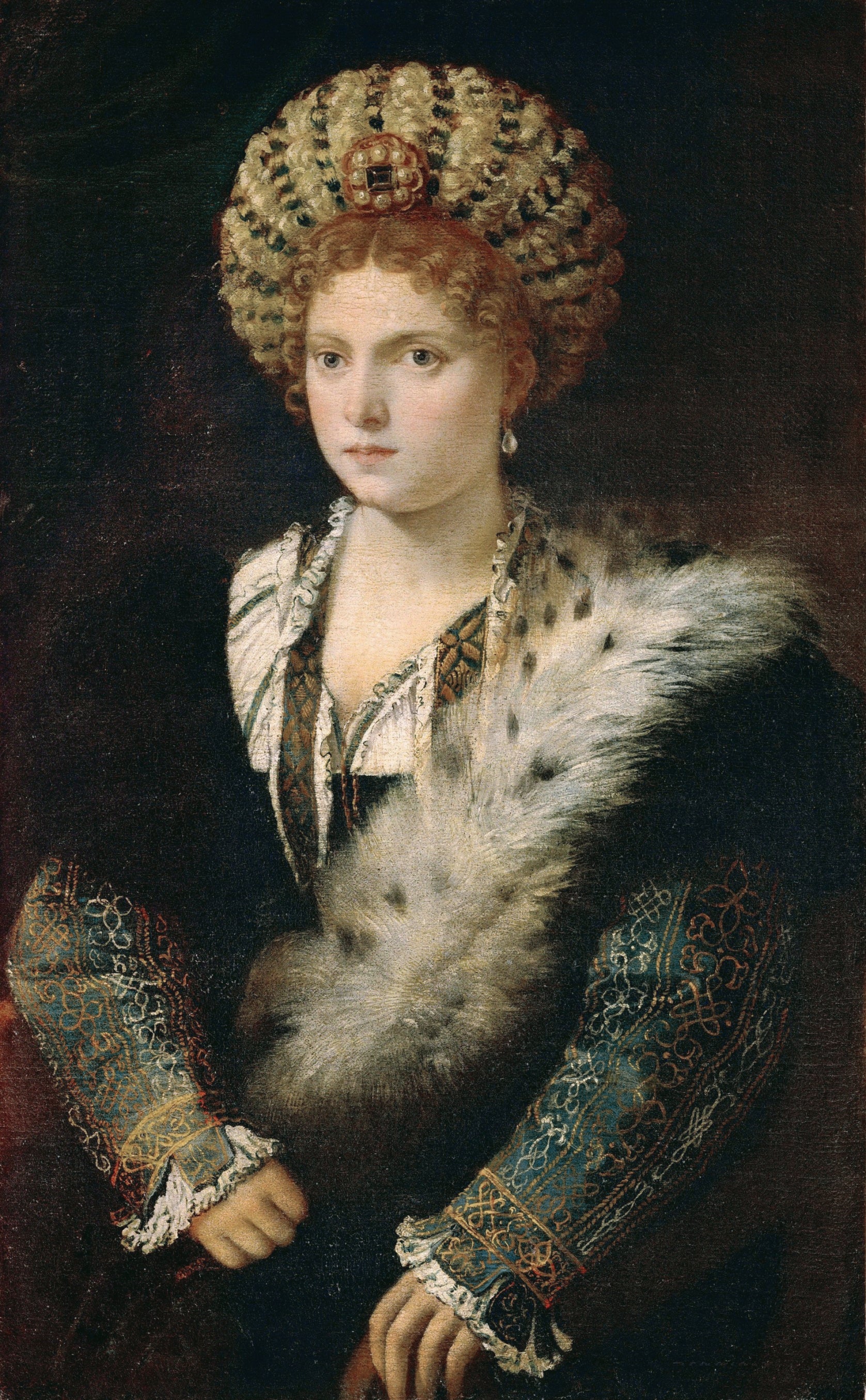Portrait d'Isabelle d'Este - Titian