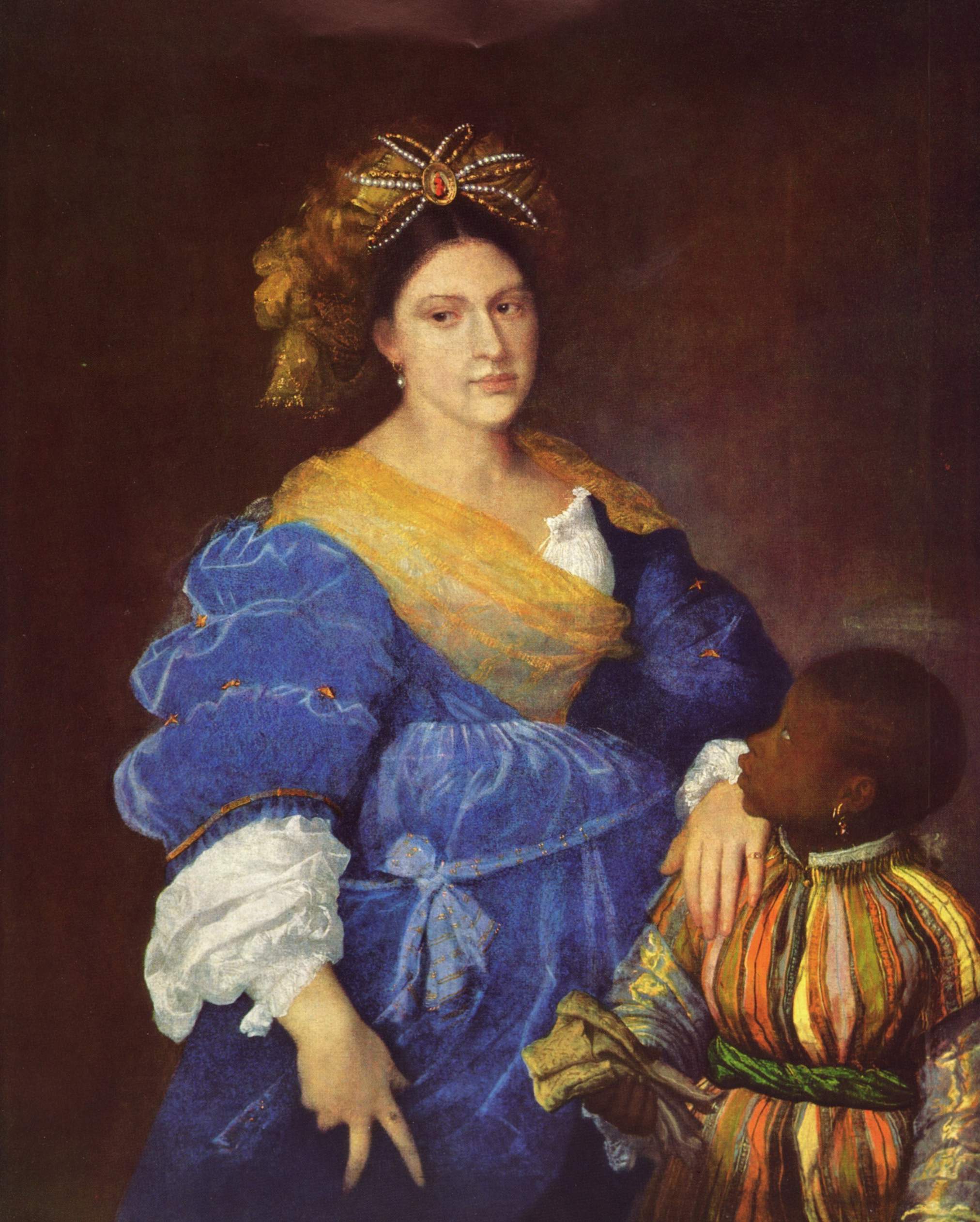 Portrait de Laura Dianti - Titian