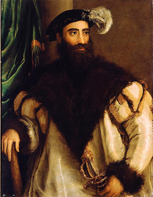 Portrait de Pier Luigi Farnèse - Titian