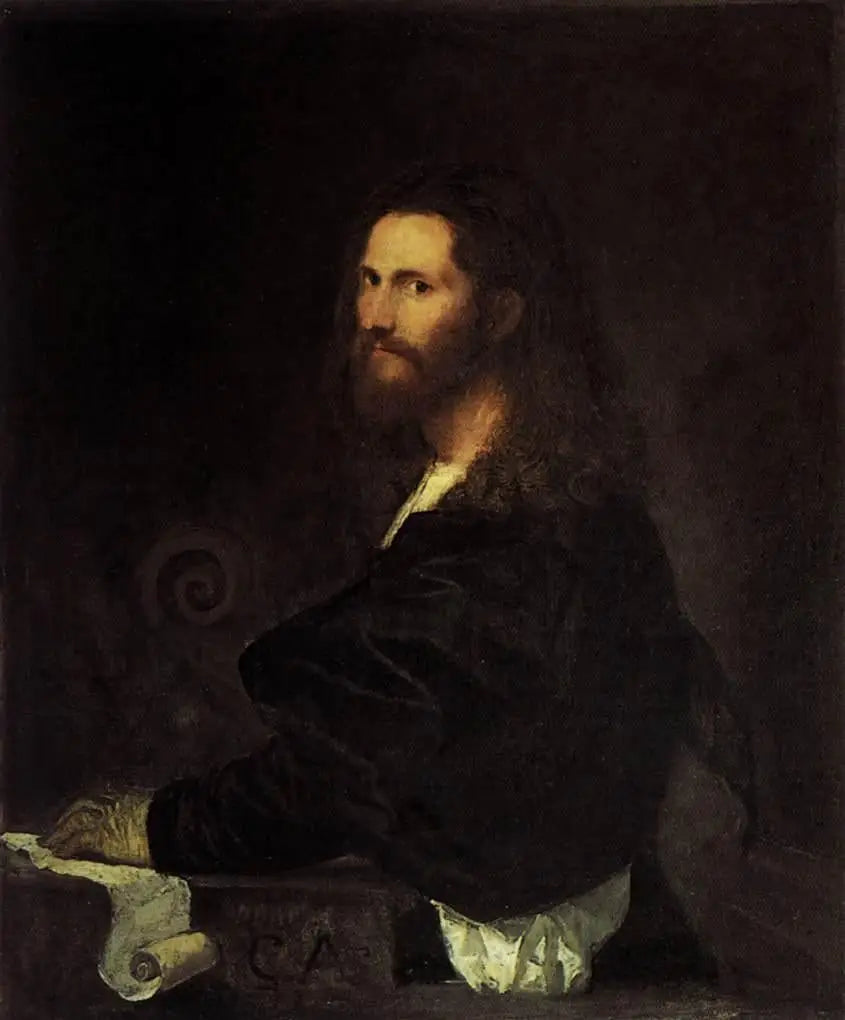 Portrait de musicien - Titian - Alpha Reproduction