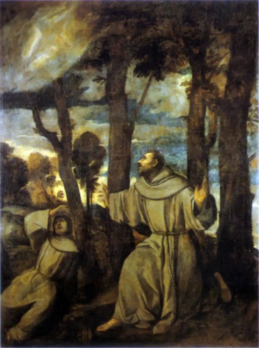 Stigmatisation de saint François - Titian - Alpha Reproduction