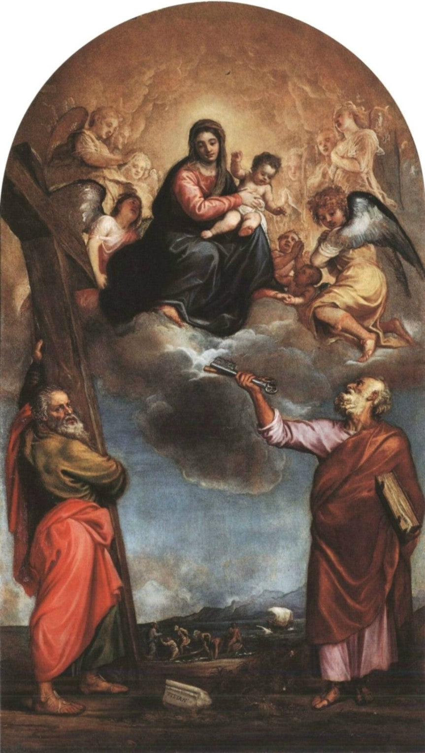 Retable de Serravalle - Titian