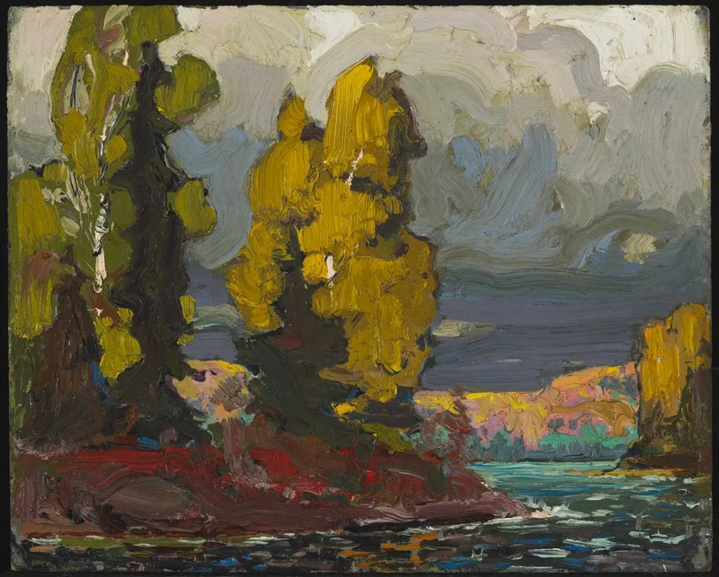 Lac aux peupliers - Tom Thomson