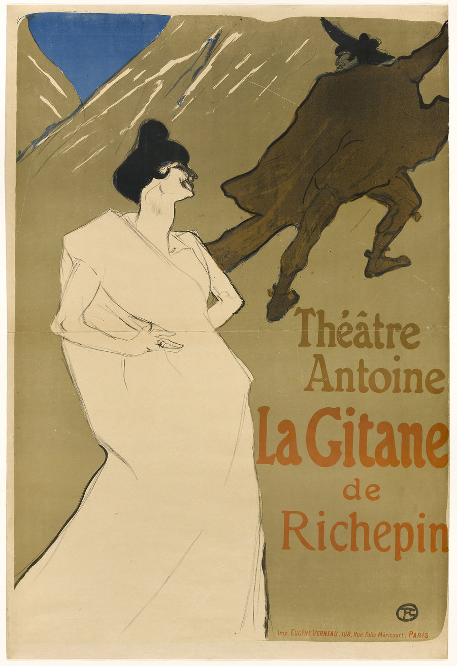 La Gitane - Henri de Toulouse-Lautrec