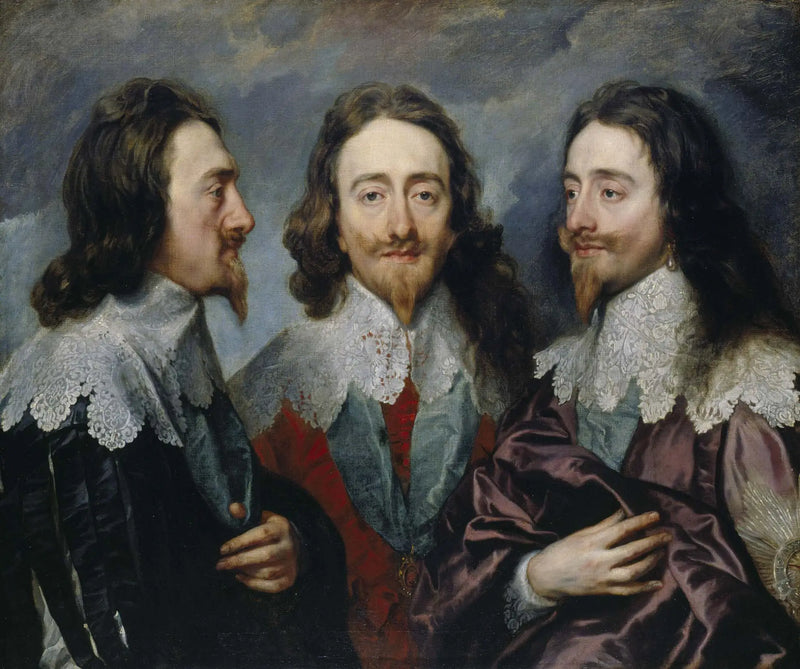 Charles Ier (en trois positions) - Antoine van Dyck