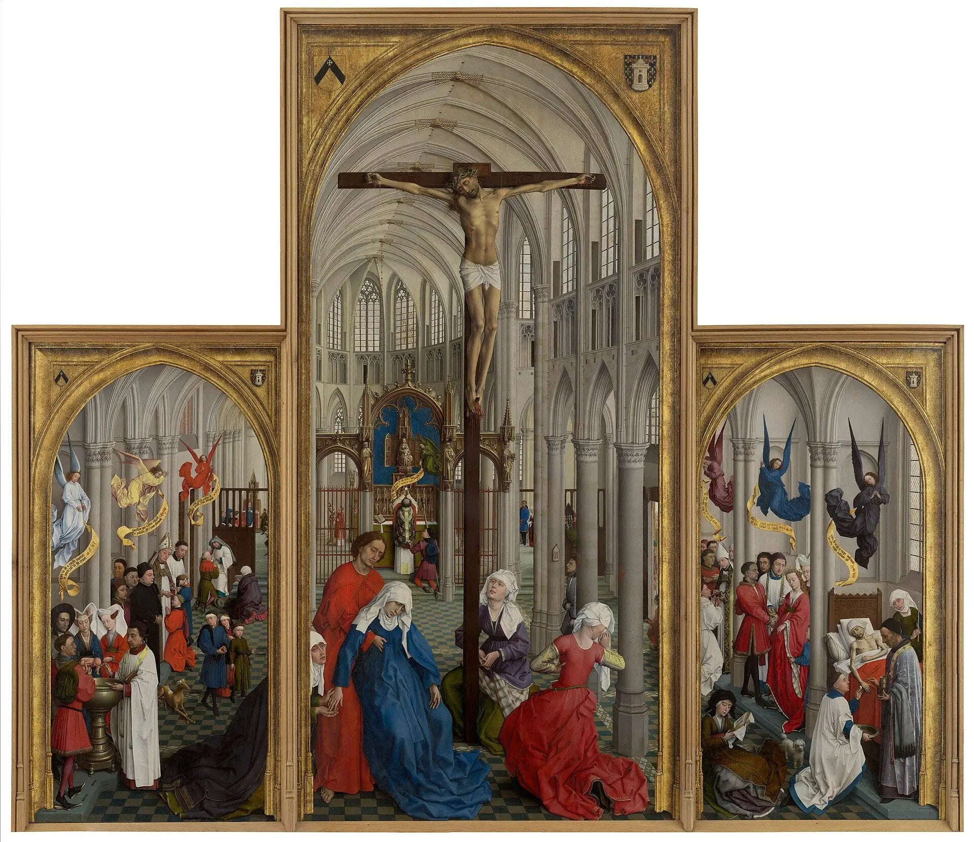 Triptyque des sept sacrements - Rogier van der Weyden - Alpha Reproduction