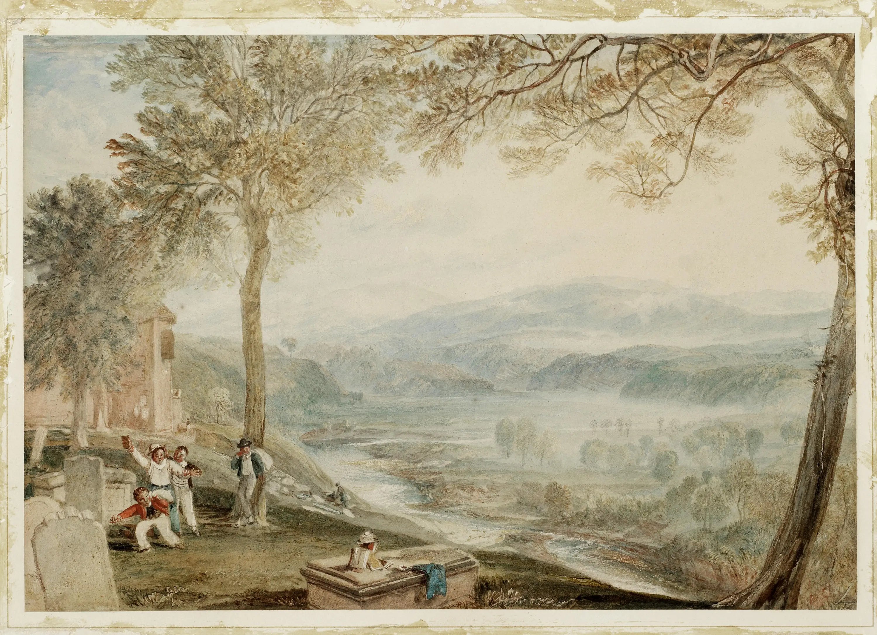 Reproduction du tableau « Q115494754 - J. M. W. Turner » par Alpha Reproduction en peinture à l’huile