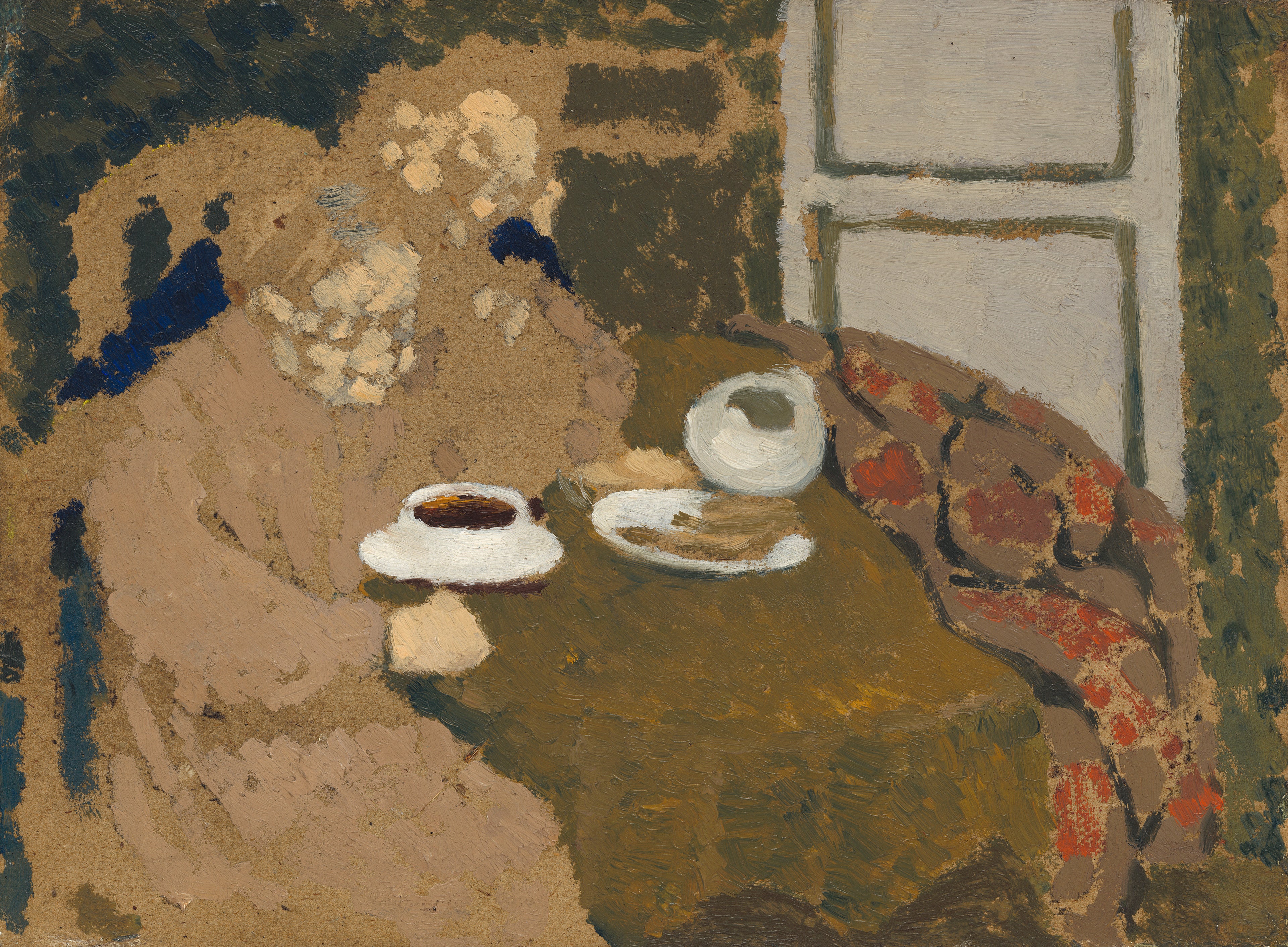 Deux femmes buvant du café - Édouard Vuillard