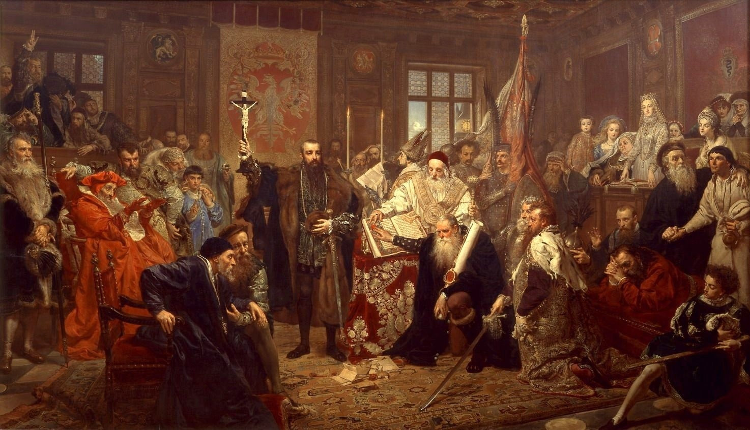 Union de Lublin - Jan Matejko