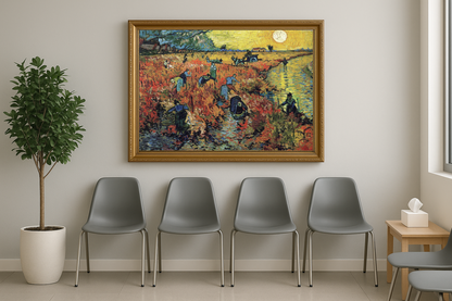 🖼️ La Vigne rouge – Vincent van Gogh (1888)