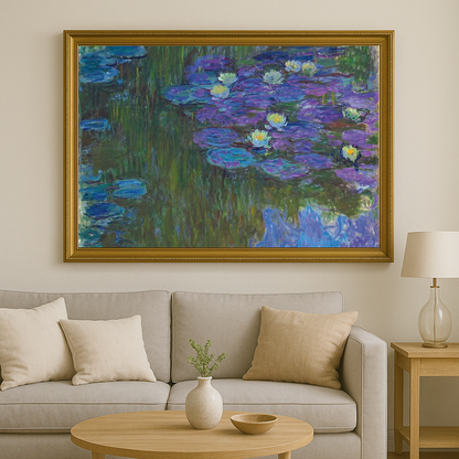 Les Nymphéas en fleur (1914-1917) - Claude Monet
