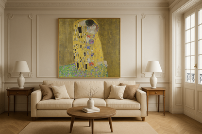 💛 Le Baiser – Gustav Klimt (1907–1908)