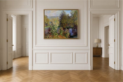 🌿 Coin du jardin à Montgeron – Claude Monet (1876)