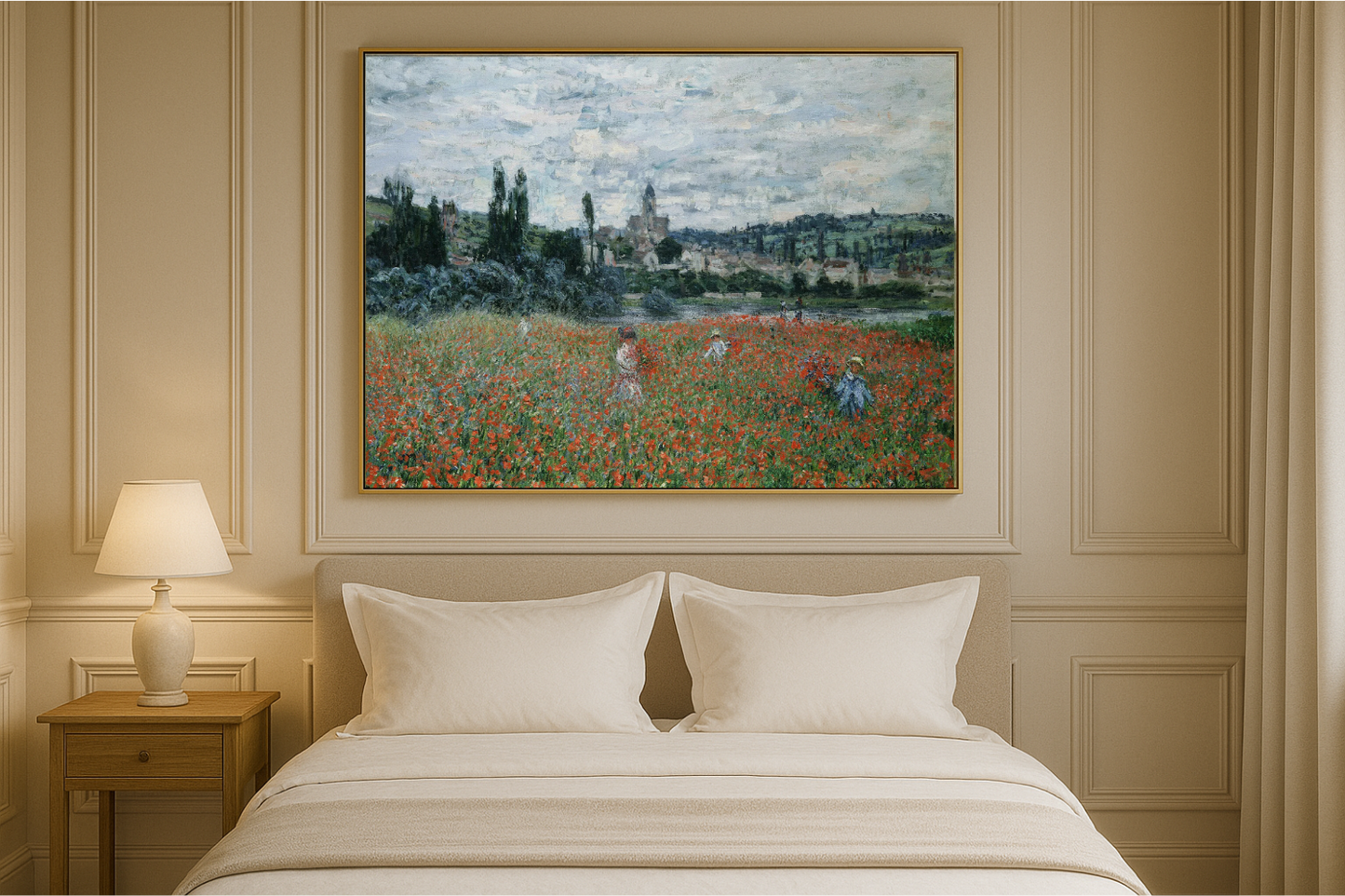 🌺 Champ de coquelicots près de Vétheuil – Claude Monet (vers 1879)