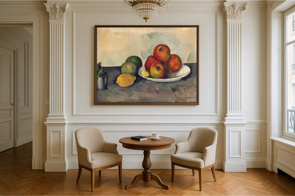 Nature morte aux pommes - Paul Cézanne