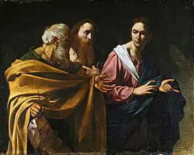 Vocation de saint Pierre et saint André - Le Caravage