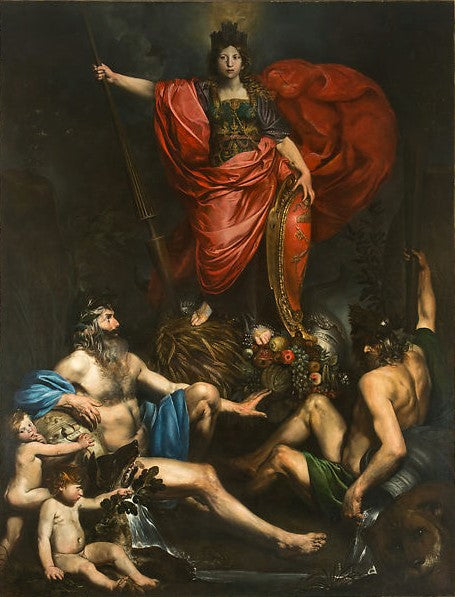 Allégorie de l'Italie - Valentin de Boulogne