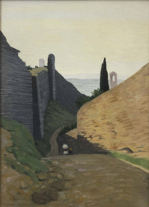 Une rue de Pérouse - Félix Vallotton