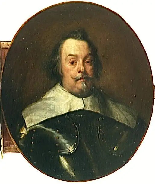 Portrait en buste de François de Moncade, marquis d'Ayetone - Antoine van Dyck