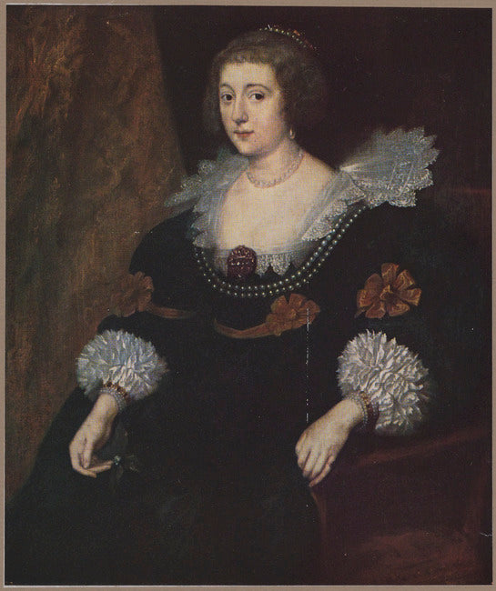 Portrait d'Amalia van Solms-Braunfels, princesse d'Orange (1602-1675) - Antoine van Dyck