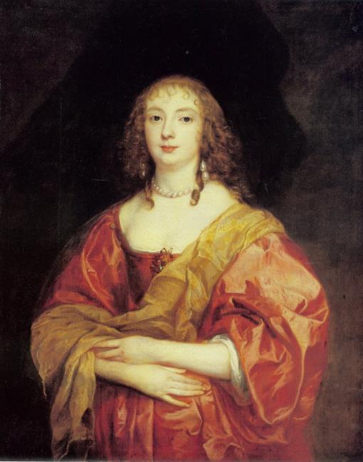 Portrait d'Anne Carr, Lady Russell, comtesse de Bedford (1615-1684), vers 1639 - Antoine van Dyck