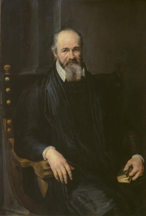 Portrait d'un homme dans un fauteuil - Antoine van Dyck