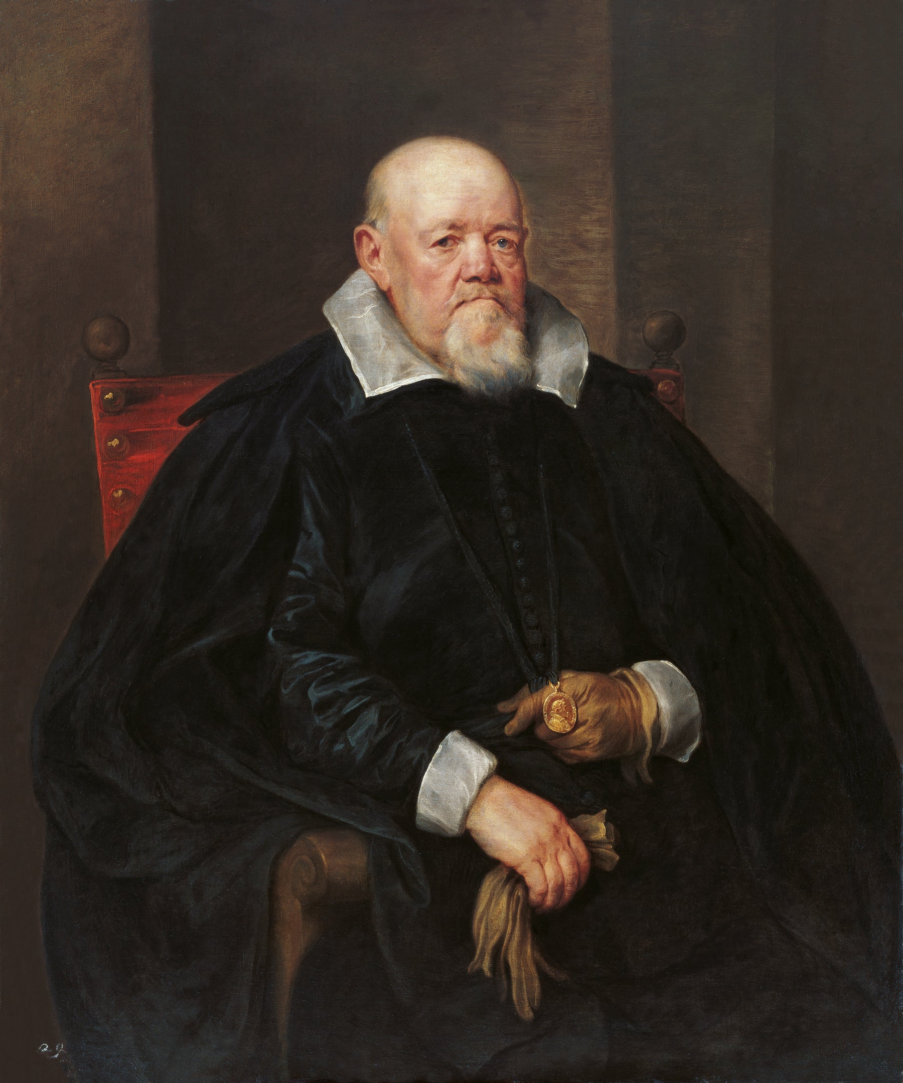 Portrait d'un homme au médaillon - Antoine van Dyck