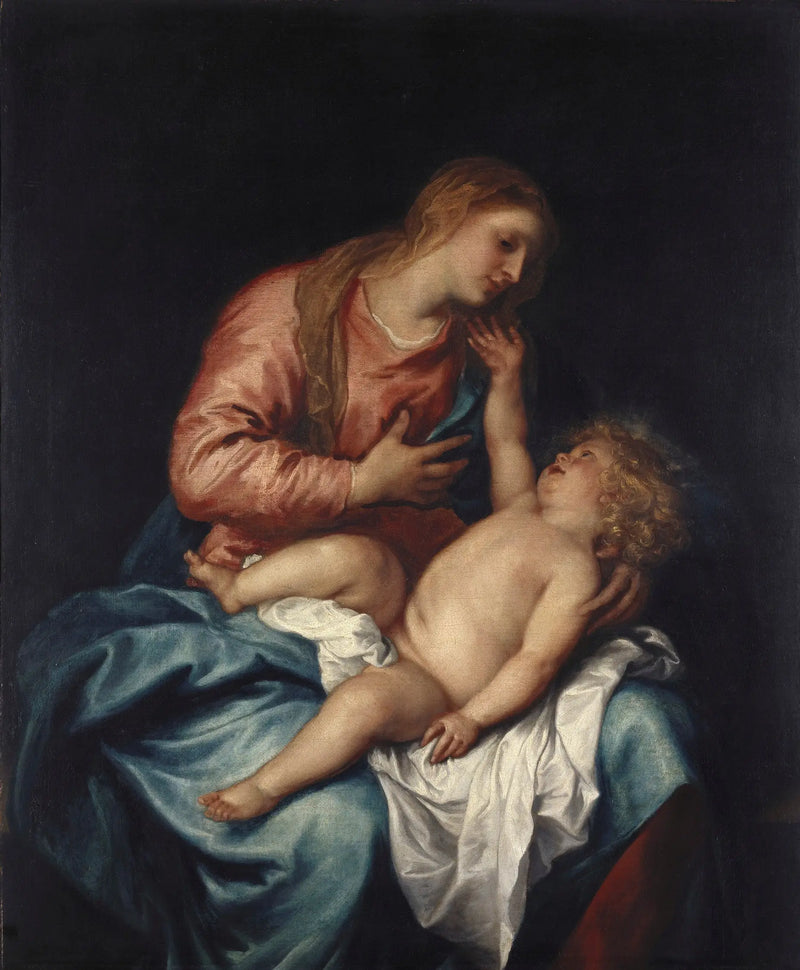 La Vierge à l'Enfant - Antoine van Dyck