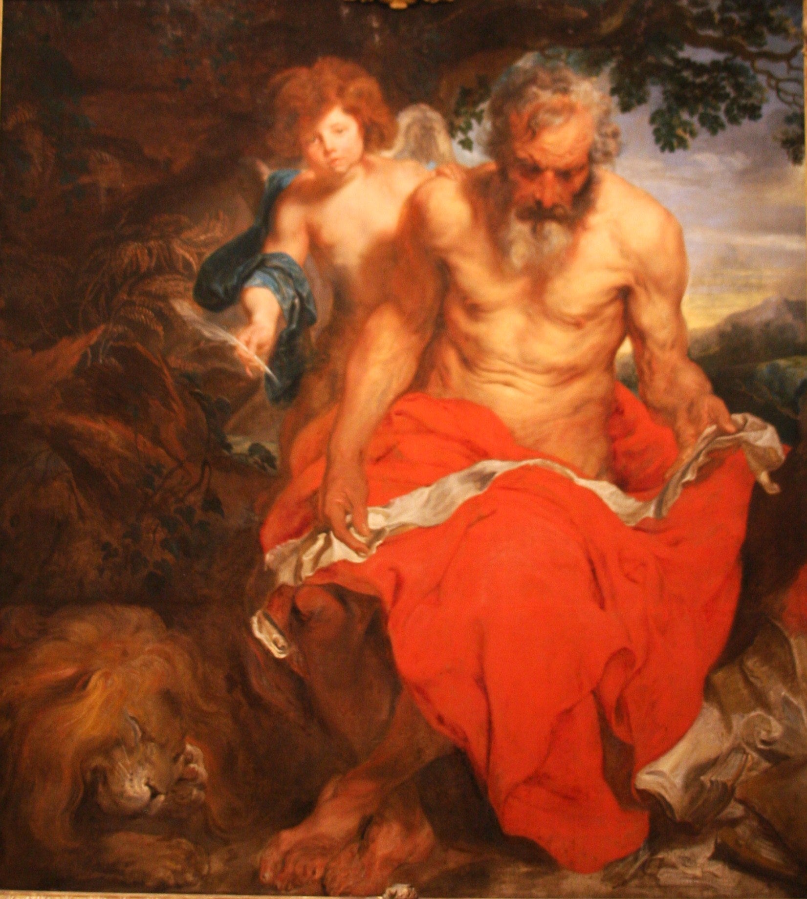 Saint Jérôme - Antoine van Dyck